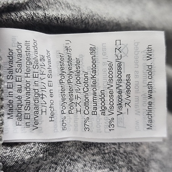 NWT Madewell Ex-boyfriend tee heather gray size 3x - Picture 5 of 5